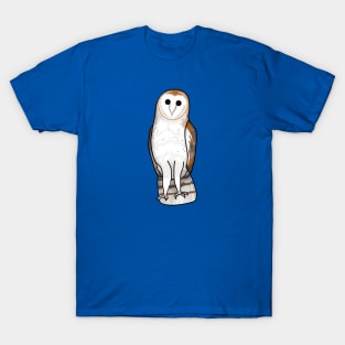 Beautiful Barn Owl (Small Print) T-Shirt